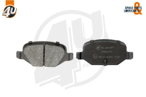 Fren Disk Balata Arka Citroen E-Mehari (08.2016->)  MANDO MBF015948