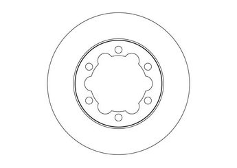 Fren Disk Ayna Arka Sağ ve Sol WALBURG WBD1431  2N0615601A 2N0615601C 65508030002