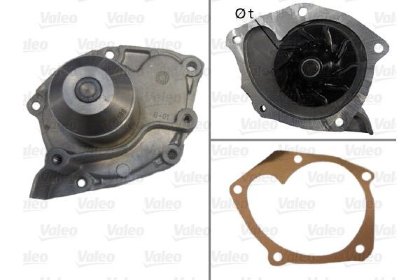 Devirdaim Su Pompası  Nissan Primera Traveller [SW] (P12)(12.2001->)  VALEO 506725