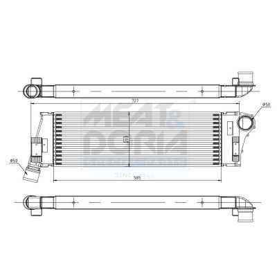 Turbo Radyatörü  Renault Scenic II (06.2003->)  ORİS 1444-4835