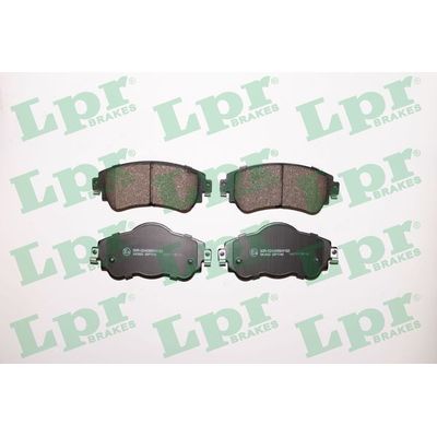 Fren Disk Balata Ön Citroen C4 5 Kapı (08.2010->)  LPR 05P1740