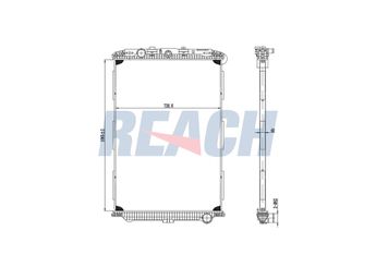 Su Radyatörü  ORİS BMI160016  1674136 1692332 1692332R 1739550 1739550R 1856628 1856628R 1861737 1861737R