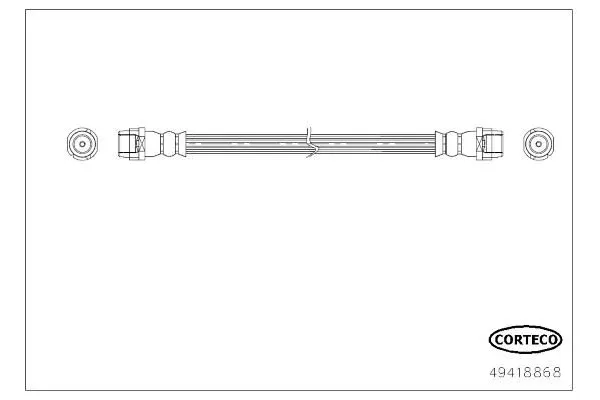 Fren Hortumu Arka Sağ veya Sol Chevrolet Aveo HB (2011->)  SVAC 30-0205
