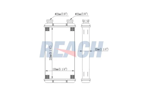 Kalorifer Radyatörü  KRAFTVOLL 08050168