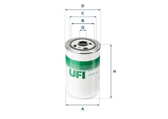 Yakıt Filtresi  UFI 24.031.00  2403100 24.031.00 5001019687 42538923 5001853860 5010412350 5010450824 5010477855 5010505337