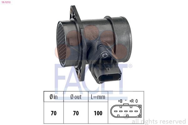 Hava Debimetresi  VOLKSWAGEN ORJINAL 06A906461N