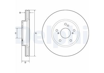 Fren Disk Ayna Ön Sağ ve Sol DELPHI BG4785C  BG4785C 45251T8MG01 45251-T8MG01 45251T2MT01 45251T7WA01 45251T2JH01 1014011607 4048013700 45251T2GA00 45251T2MT00 45251T7WA02