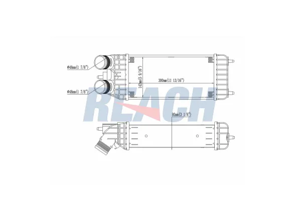 Turbo Radyatörü  Opel Crossland X (2017->) / Crossland (2021->)  ORİS IPE147080