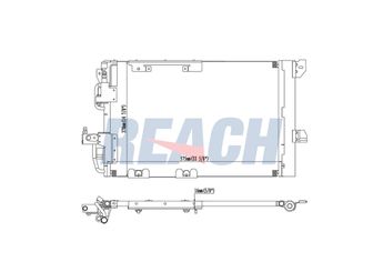Klima Radyatörü  MGA 82135  1850073 13192901 1850112 1850291 24431901 9130610 93170608 93183305 95515190