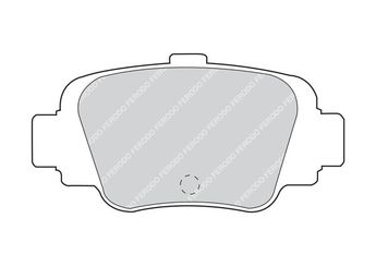 Fren Disk Balata Arka MAHER 00269  4406099B85 4406099B25 44060-99B25