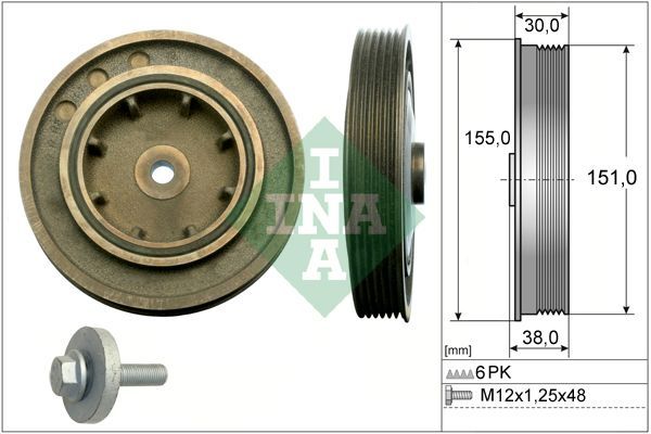 Krank Kasnak  Nissan Interstar (X70)(09.2002->)  INA 544 0101 20