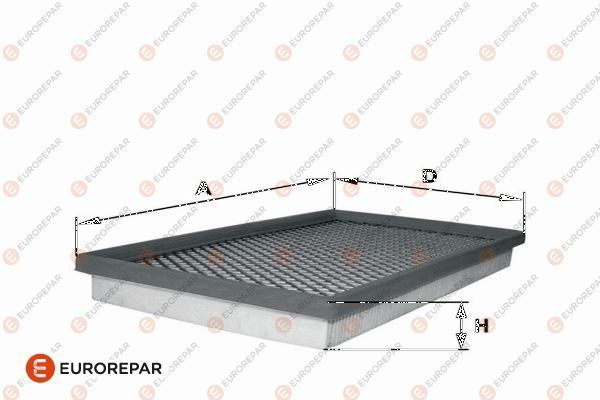 Hava Filtresi  Volkswagen Amarok (S6B)(08.2016->2020)  EUROREPAR 1682269380
