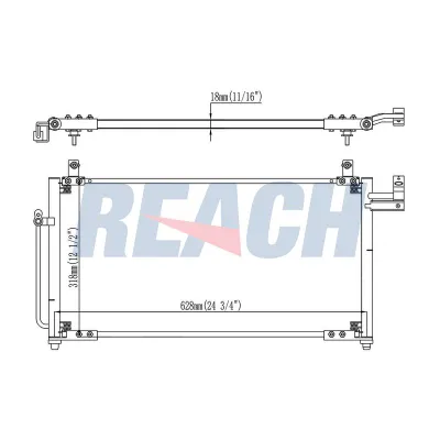Klima Radyatörü  Mazda 323 F/S Sedan (BJ)(01.2001->)  MAHLE AC 491 000S