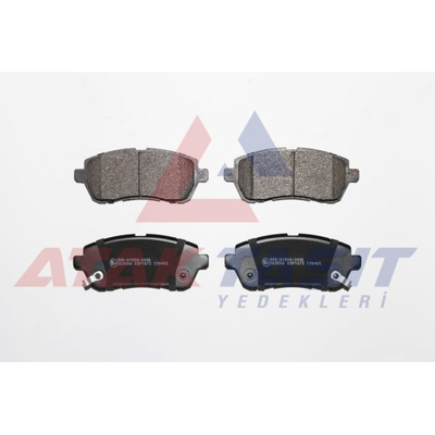 Fren Disk Balata Ön Ford Fiesta (CB1)(2008->)  AP 05P1673