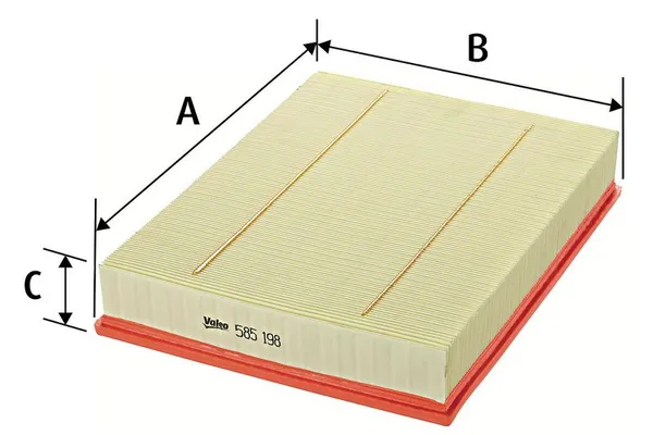 Hava Filtresi  Volkswagen Crafter Kamyonet (2F)(03.2006->2017)  VALEO 585198