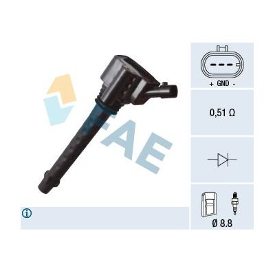 Ateşleme Bobini  Lancia Delta (181)(2008->)  PSA ORJINAL 55213613