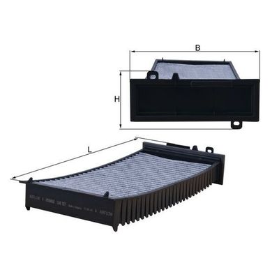 Polen Filtresi  Citroen C5 5 Kapı (03.2001->)  MAHLE LAK 127