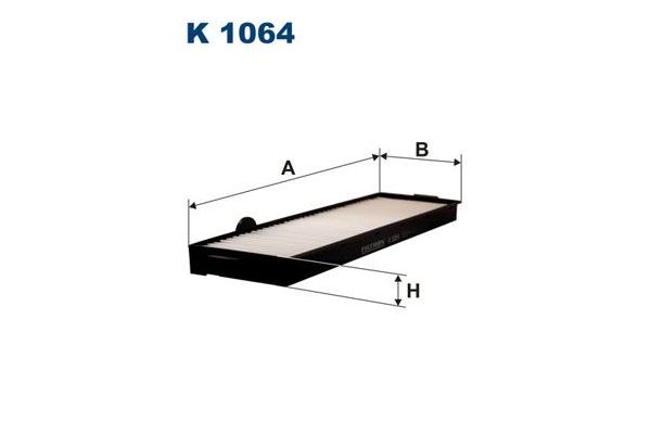 Polen Filtresi  Saab 900 5 Kapı (1994->)  FILTRON K 1064