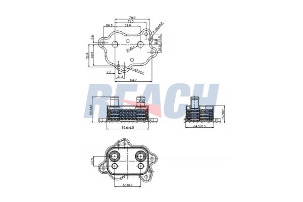 Motor Yağ Soğutucu  ASPART 6OCO1039