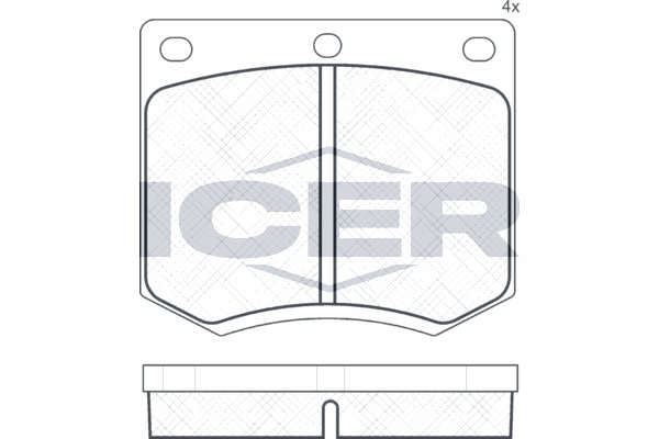 Fren Disk Balata Ön Ford Taunus (1976->)  KALE BALATA 20941 193 14 MSH KD11