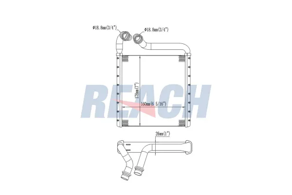 Kalorifer Radyatörü  MGA 81309