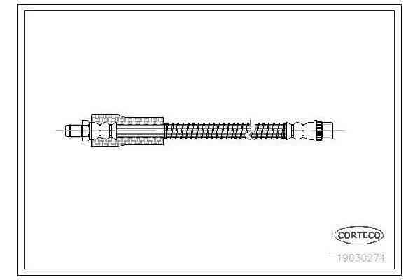 Fren Hortumu Arka Sağ veya Sol CAVO CRM02