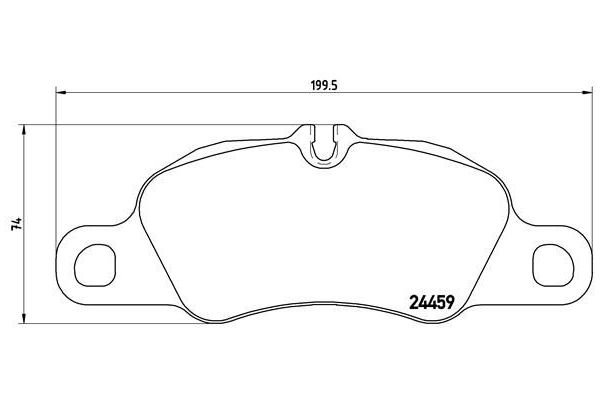 Fren Disk Balata Ön BREMBO P 65 019