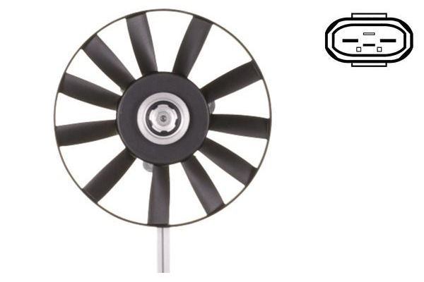 Radyatör Fan ve Motoru  Seat Cordoba 2/4 Kapı (6K2)(11.1993->)  MAHLE CFF 12 000S