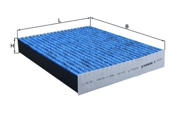 Polen Filtresi  Porsche Cayenne (Typ 92A)(02.2010->)  MAHLE LAO 855