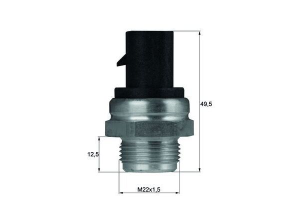 Fan Müşürü  Opel Kadett E Combo/ Cabriolet (1984->)  MAHLE TSW 13D