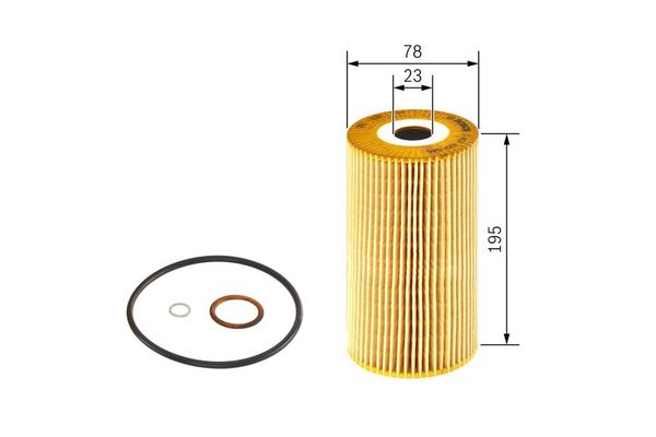 Yağ Filtresi  BOSCH 1 457 429 646