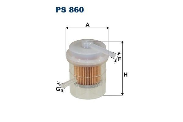 Yakıt Filtresi  FILTRON PS 860