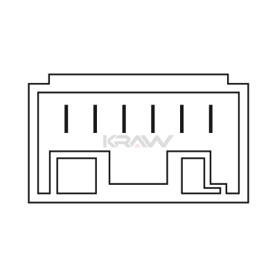 Cam Açma Düğmesi Ön Sağ Fiat Ducato P.Van, Yüksek Tavan (03.2002->)  MCAR AN-231