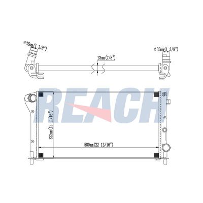 Su Radyatörü  MAHER 10434