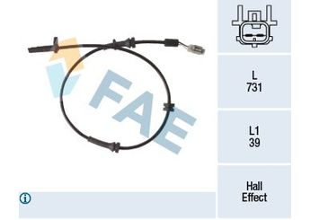 Abs Sensörü Arka Sağ veya Sol KRAFTVOLL 05090745  47900BR60A 47900 BR60A 47910JD000 47910 JD000 47910JD000IB 47910 JD000 IB 47910JD000PW 47910 JD000 PW 47910-JD000