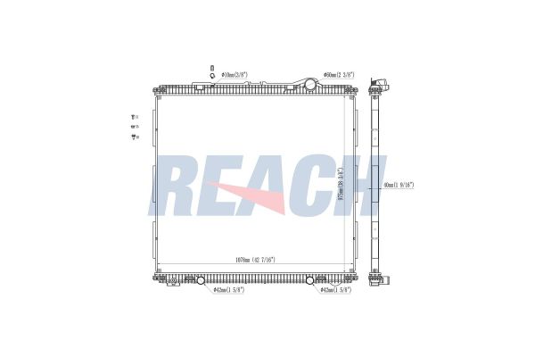 Su Radyatörü  RADISEN RR 61449