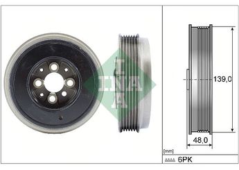 Krank Kasnak  INA 544 0065 10  38105243K 038 105 243 K