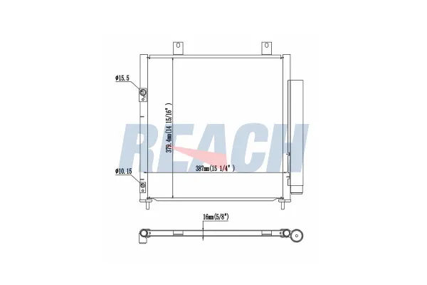 Klima Radyatörü  Mitsubishi Space Star (A00)(04.2013->)  MGA 82580