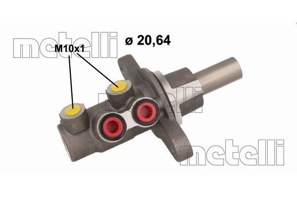 Fren Ana Merkez  Toyota Aygo (B4)(06.2014->)  METELLI 05-1127