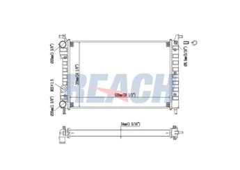 Su Radyatörü  ORİS 1800-4811  46417059 46417050 46449104 46548483 46548485 46750717 46750718 46780326