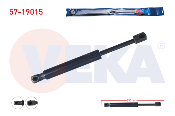 Motor Kaput Amortisörü Sağ VEKA 57-19015