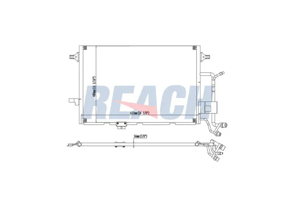 Klima Radyatörü  BEHR 8FC 351 038-681