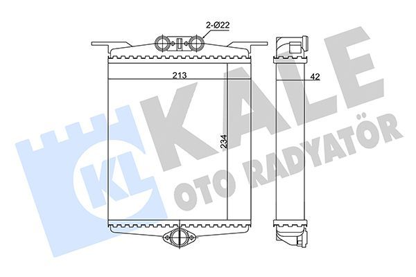 Kalorifer Radyatörü  KALE 346810