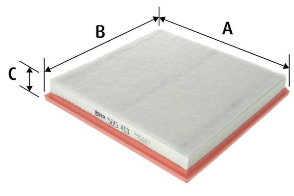 Hava Filtresi  Opel Astra J GTC Makyajlı (2011->)  VALEO 585413