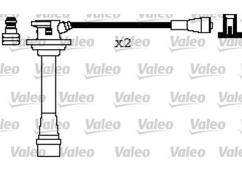 Buji Kablosu  VALEO 346187  34618727350 3X100 273503X100 27350-3X100 273503X200 27350-3X200