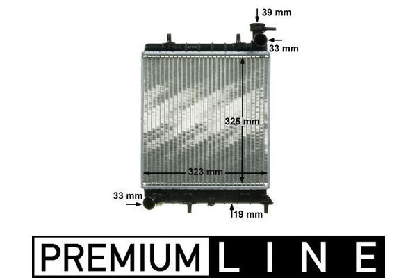 Su Radyatörü  MAHLE CR 1281 000P