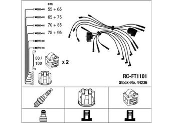 Buji Kablosu  NGK 44236  60534745 60534746