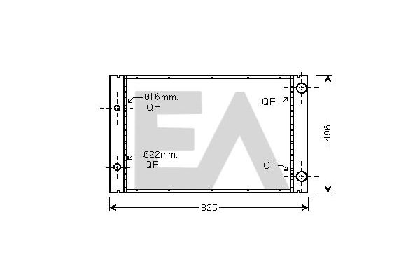 Su Radyatörü  BEHR CR 576 000P