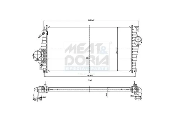 Turbo Radyatörü  ASPART 6TRA1057