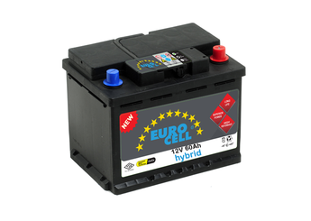 Akü (12V - 60 AH) Ns60 (238×129×227) Tam Kapalı Dar Japon   EUROCELL 8699358510037  